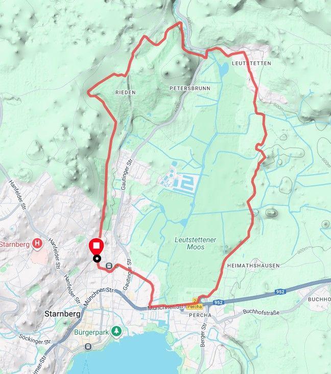 Route STA Leutstettener Moos